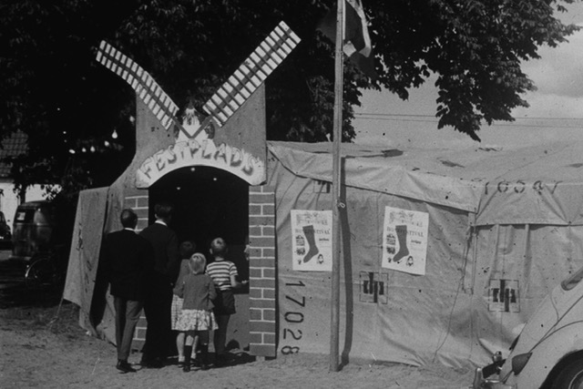 Foto fra Hosefesten i Jordløse 1969